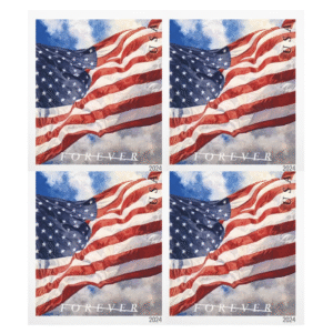 2024 flag Forever Stamps coil
