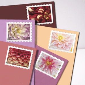 2025 Dahlias Forever Stamps