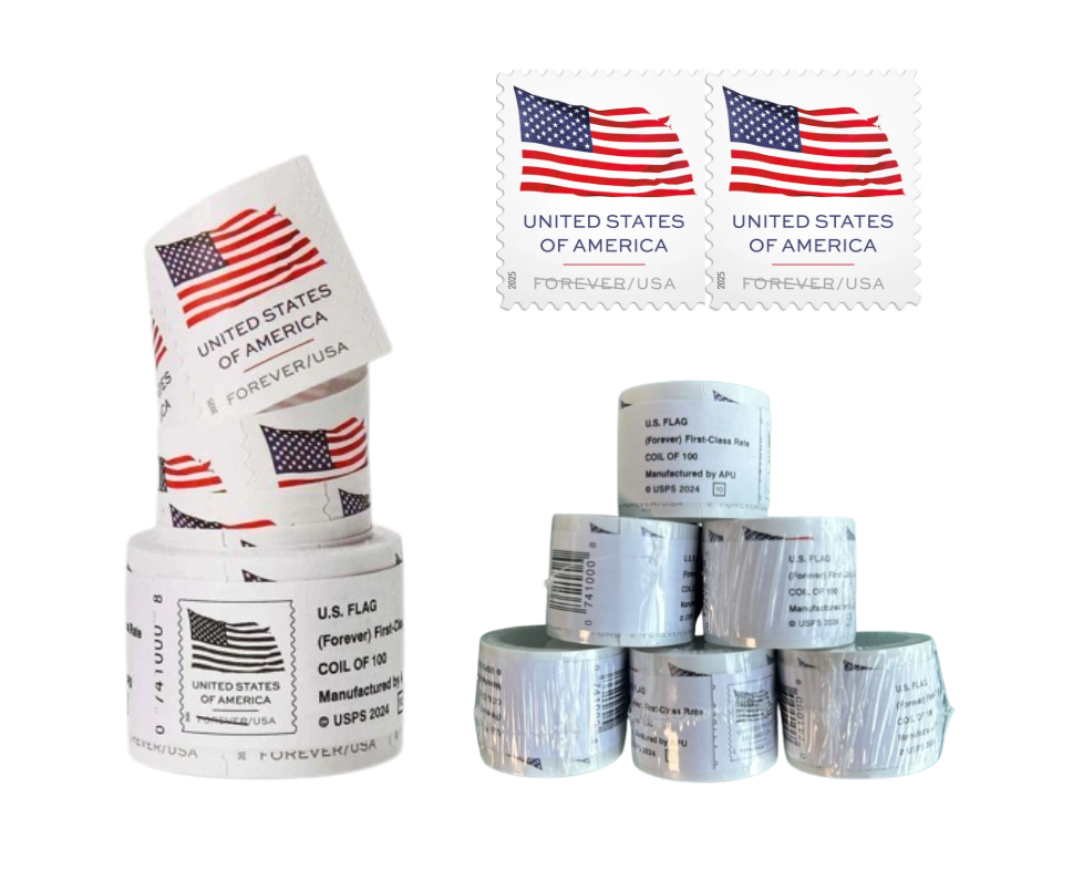 2025 flag Forever Stamps coil - Image 2