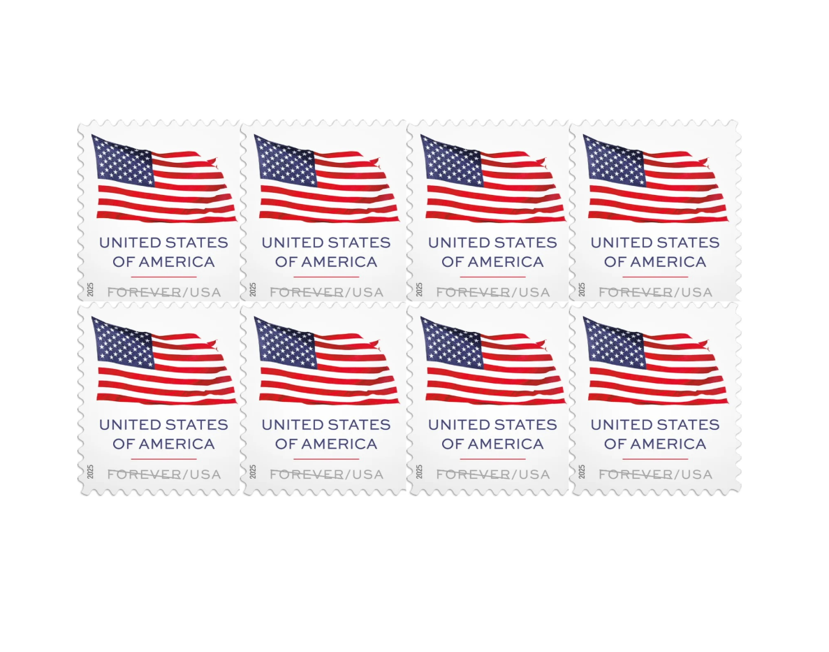 2025 flag Forever Stamps coil - Image 3